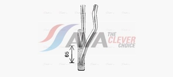 Радіатор пічки (обігрівача) AVA MZ6299 ціна, від 32.67 USD